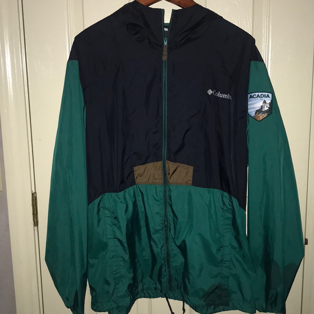 Columbia zip up Windbreaker